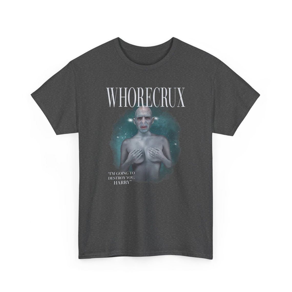 Whorecrux I'm Going To Destroy You Harry T-shirt, Unhinged T-Shirt, Inappropriate Tee, Worst Bday Gift, PGG09