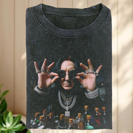 Prince Rapper T-Shirt, HP Hip Hop Tee, Gangsta Half Blood, Harry Meme, Potion Master, Gift for Harry Fans PGG19