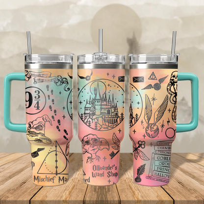 Harry Potter Tumbler 30oz/40ozLaser Engraving, Hogwarts House Tumbler 30oz/40oz, Movie Tumbler 30oz/40oz