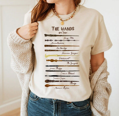 Harry Potter The Wands Shirt, Harry Potter The Wands T-Shirt, The Wands Sweatshirt