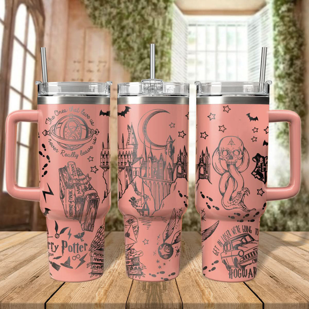 Tumbler Hogwarts Castle Magic 30oz/40oz Laser Engraved, Hogwarts Tumbler, Harry Potter  Tumbler, HP39