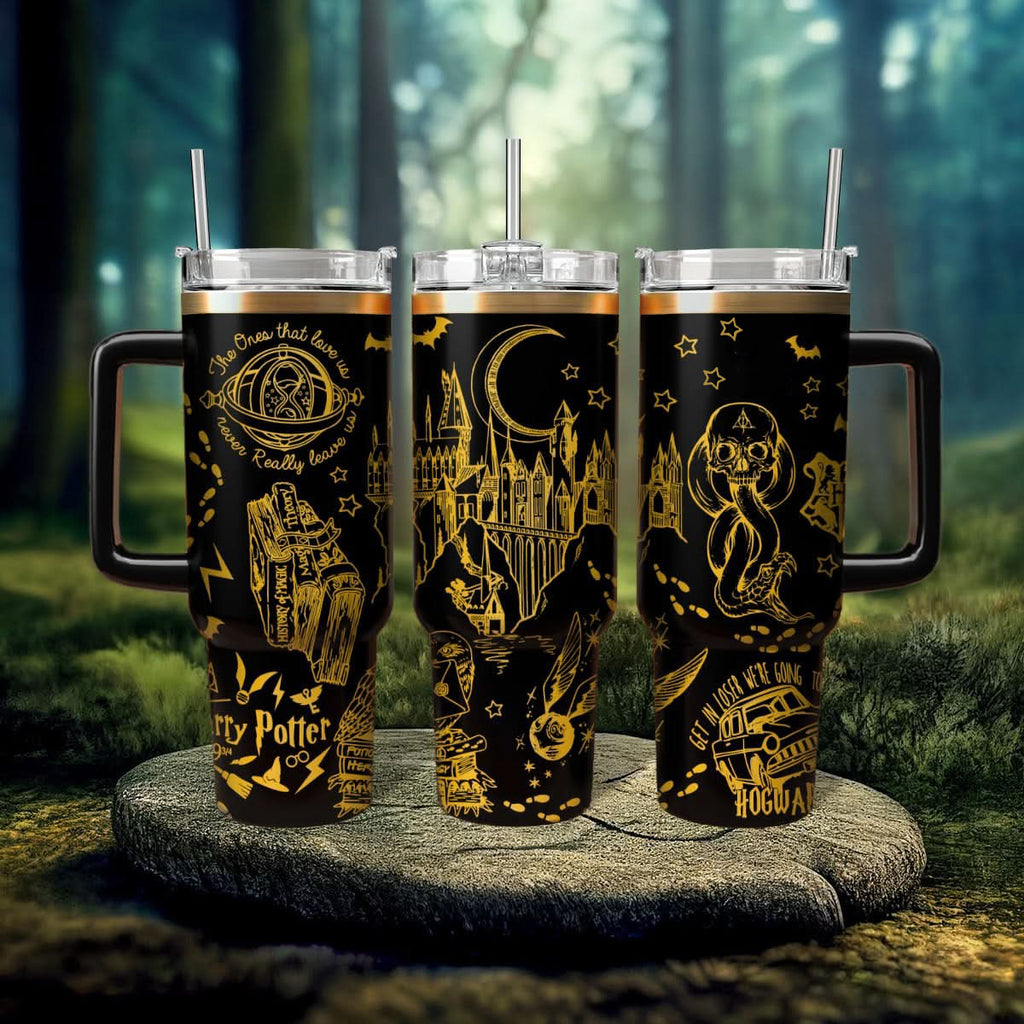 Tumbler Hogwarts Castle Magic 30oz/40oz Laser Engraved, Hogwarts Tumbler, Harry Potter  Tumbler, HP39