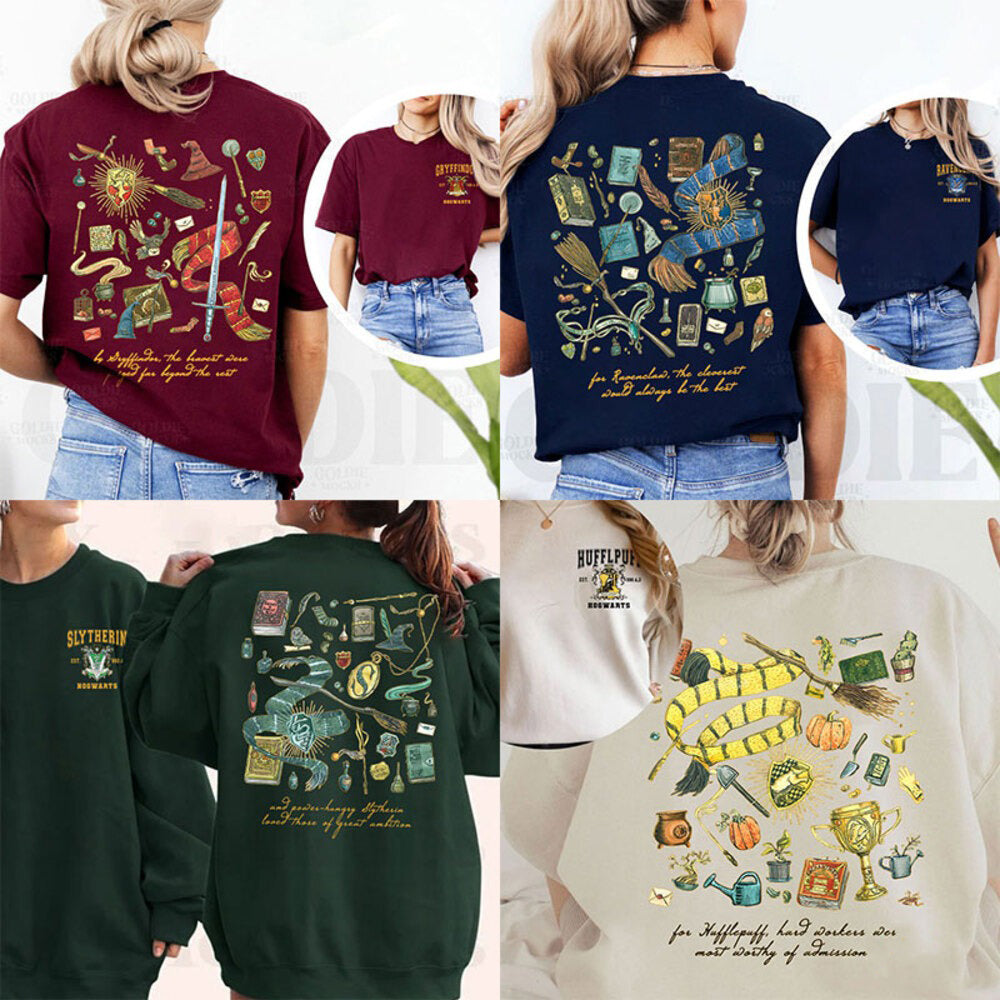 Wizard Hogwarts Shirt , Harry Potter Sweatshirt ,Bookies Shirt, PGG02