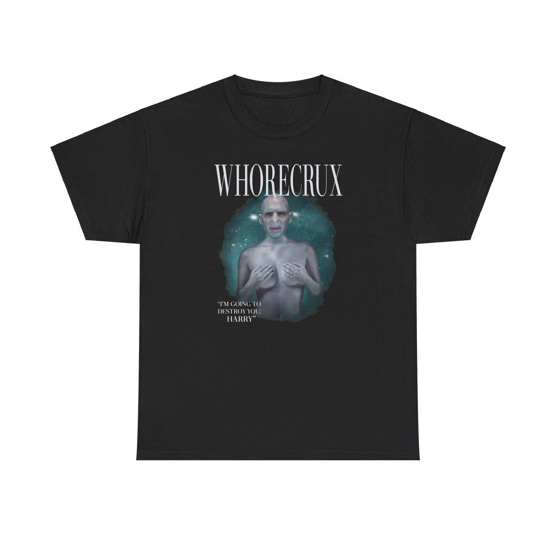 Whorecrux I'm Going To Destroy You Harry T-shirt, Unhinged T-Shirt, Inappropriate Tee, Worst Bday Gift, PGG09