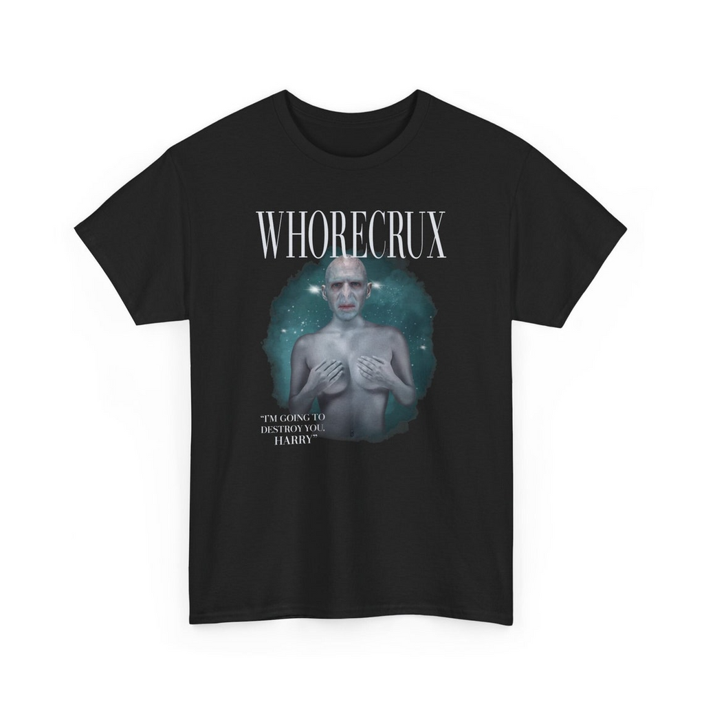 Whorecrux I'm Going To Destroy You Harry T-shirt, Unhinged T-Shirt, Inappropriate Tee, Worst Bday Gift, PGG09