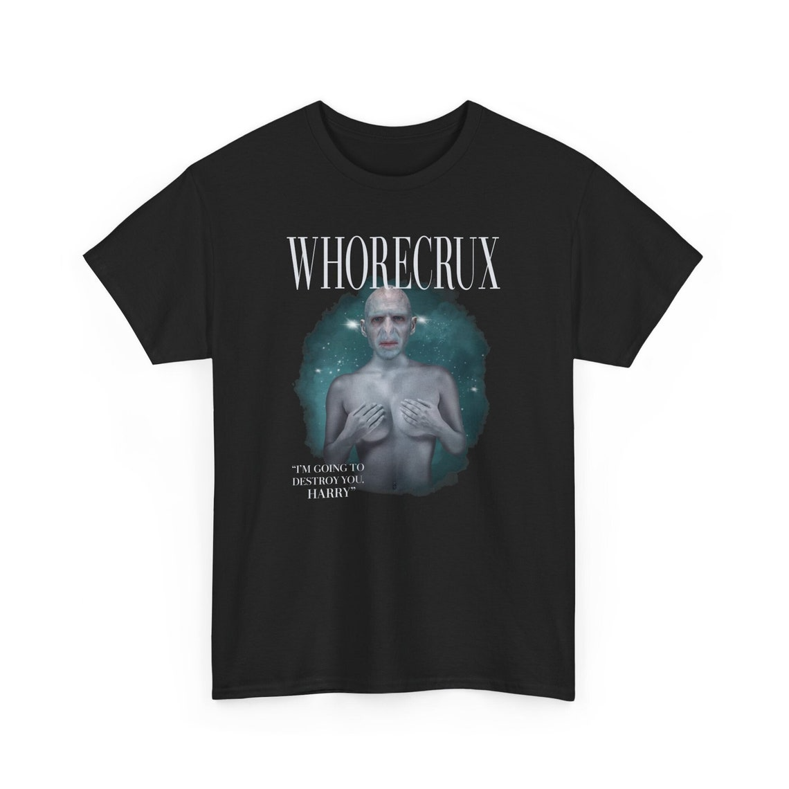 Whorecrux I'm Going To Destroy You Harry T-shirt, Unhinged T-Shirt, Inappropriate Tee, Worst Bday Gift, PGG09