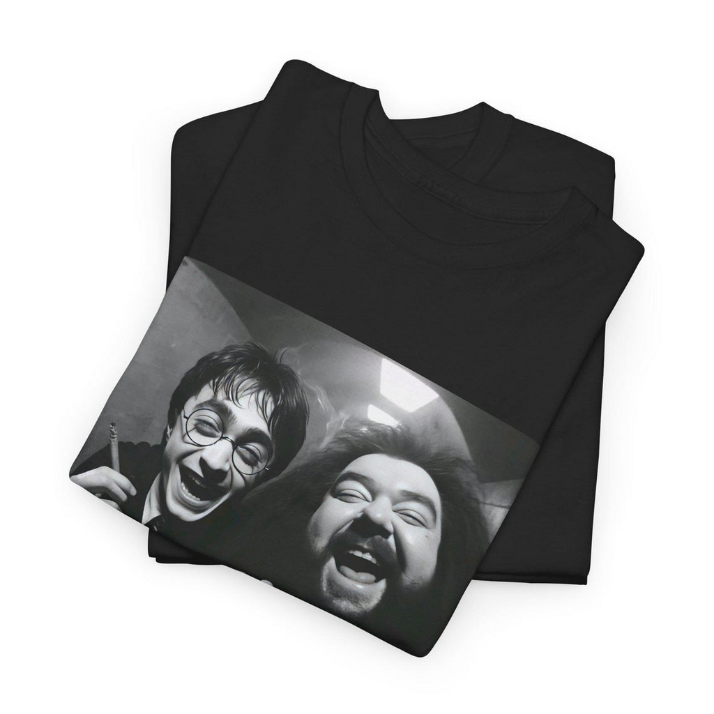 Harry And Hagrid Smoking Selfie T-Shirt, Potter Cctv Meme T-Shirt, Harry Potter Shirt, PGG06