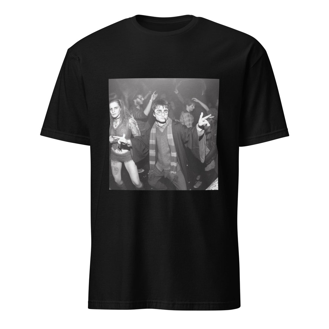 Smoking Harry Shirt, Harry Potter and Hermoine Rave Tee, Harry Smoking Shirt, Funny Harry potter, PGG07