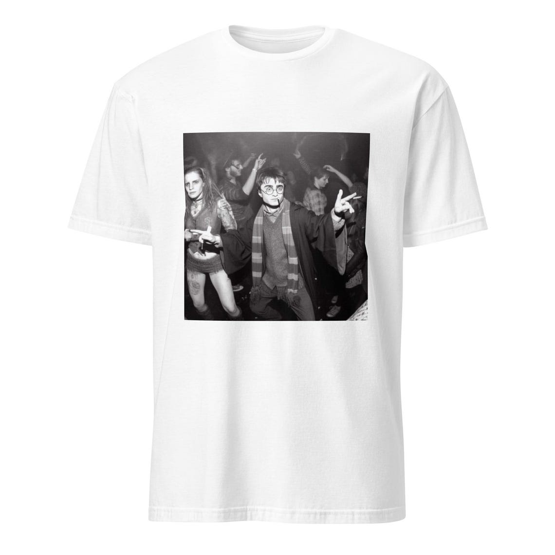 Smoking Harry Shirt, Harry Potter and Hermoine Rave Tee, Harry Smoking Shirt, Funny Harry potter, PGG07