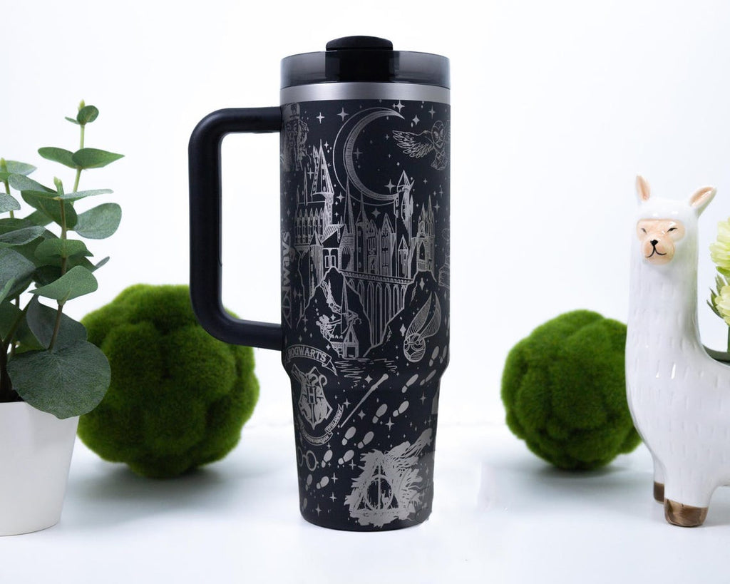 Harry Potter Wizard Tumbler 30oz/40oz, Custom Name Tumbler, Harry Potter Tumbler, HP31
