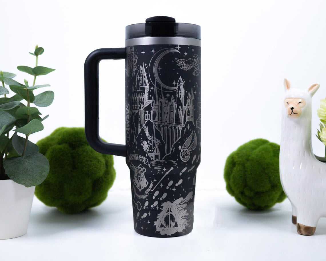 Harry Potter Wizard Tumbler 30oz/40oz, Custom Name Tumbler, Harry Potter Tumbler, HP31